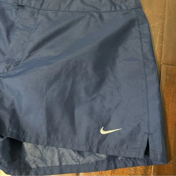 Vintage Gray Tag Nike Women’s Shorts Size XL Y2K Navy Athletic - Picture 2 of 9